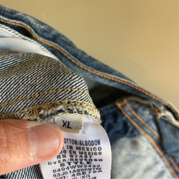 Ralph Lauren Polo Jeans Company Jean Jacket Size XL Blue Denim - Picture 9 of 9